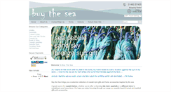 Desktop Screenshot of buythesea-bymail.co.uk